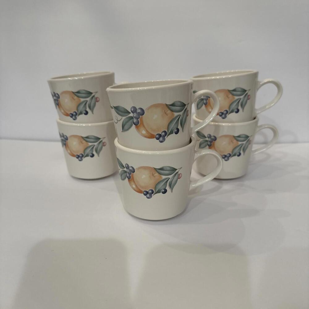 Corelle Abundance Coffee Cups Mugs Set of 6